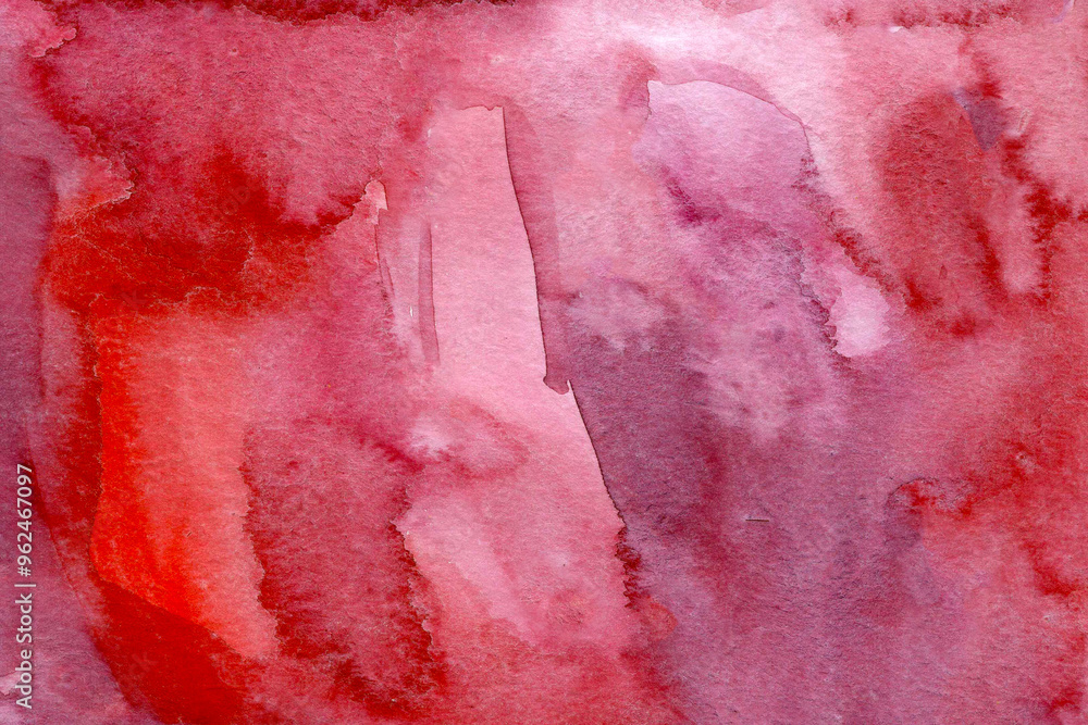 Fototapeta premium pink watercolor paper background texture