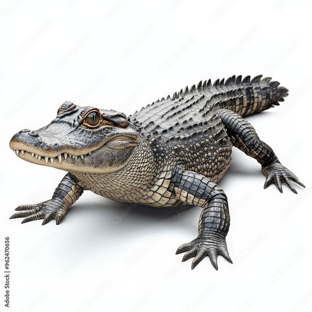 A baby alligator is laying on its back with its mouth open A baby alligator is laying on its back with its mouth open