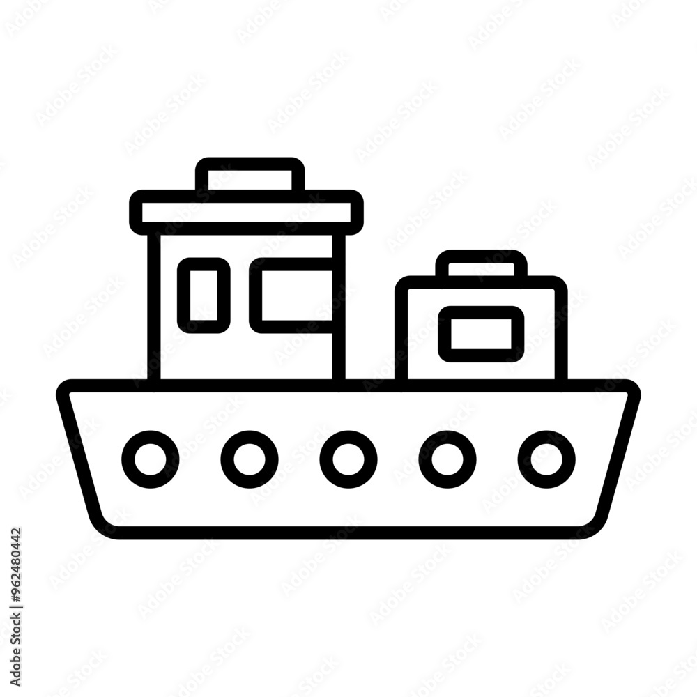 Obraz premium Boat Icon