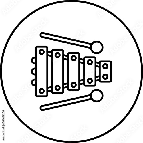 Xylophone Icon