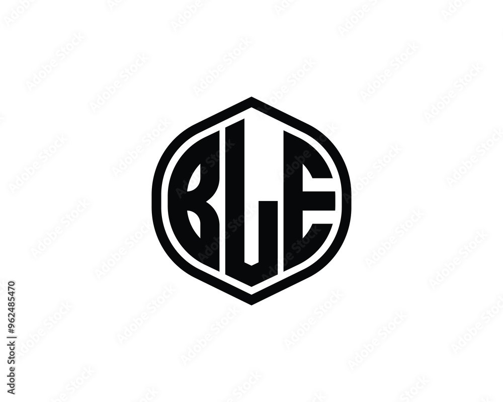 BLE logo design vector template. BLE BLE logo design vector template. BLE