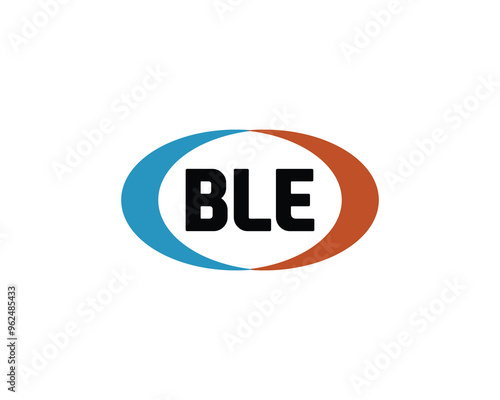 BLE logo design vector template. BLE