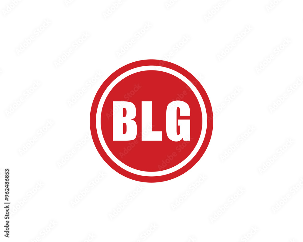 BLG Logo design vector template. BLG BLG Logo design vector template. BLG