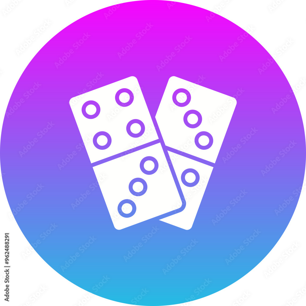 Dominoes Icon Dominoes Icon