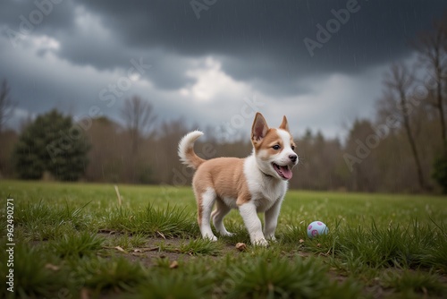 dog, labrador, pet, grass, animal