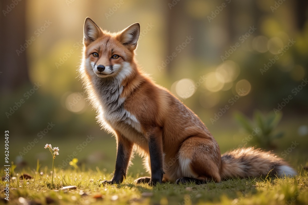 Fototapeta premium fox, animal, wildlife, red fox