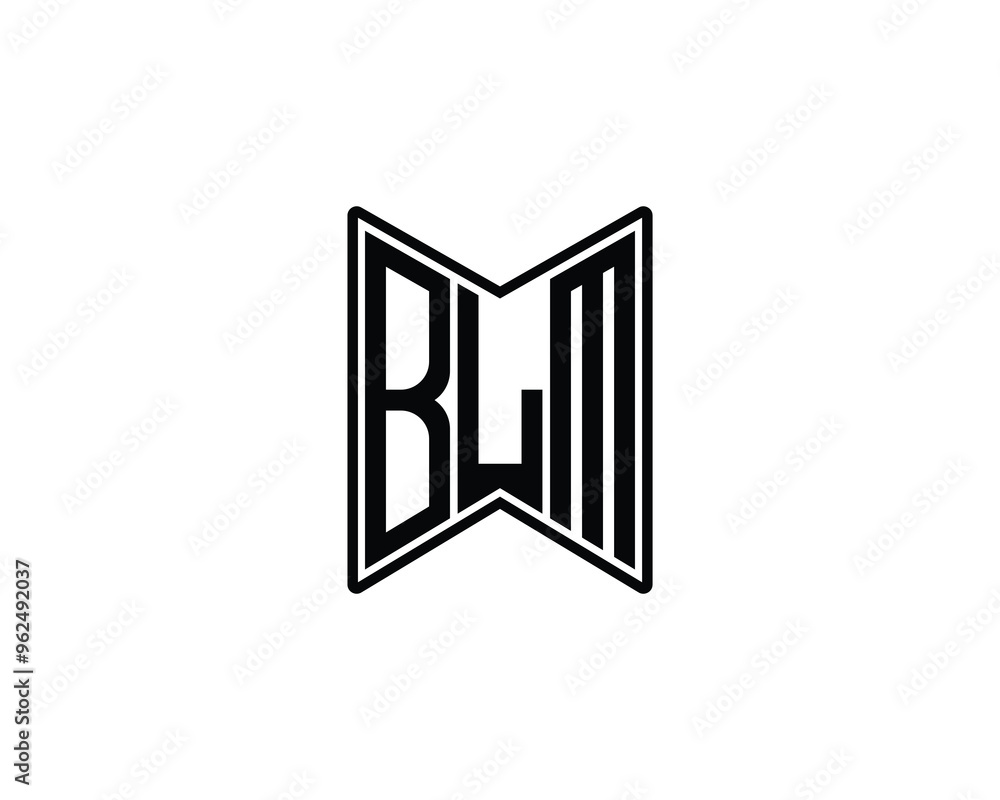 BLM Logo design vector template. BLM BLM Logo design vector template. BLM