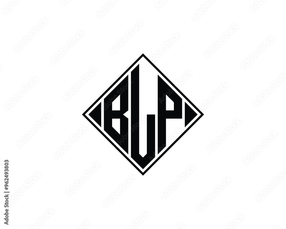 BLP logo design vector template. BLP BLP logo design vector template. BLP