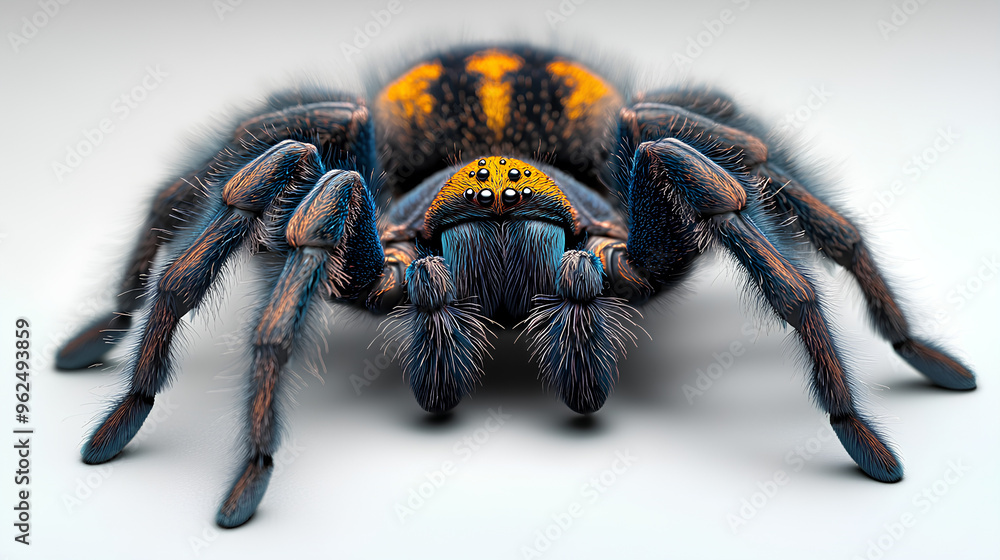 Tarantula spider isolated on a white background Tarantula spider isolated on a white background