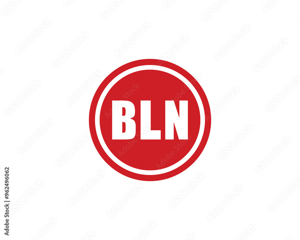 BLN Logo design vector template. BLN BLN Logo design vector template. BLN