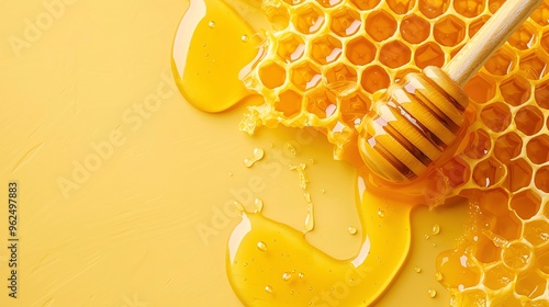 Royal jelly, border, background wallpaper, blank in the middle, minimalism, negative space, used for postcard template