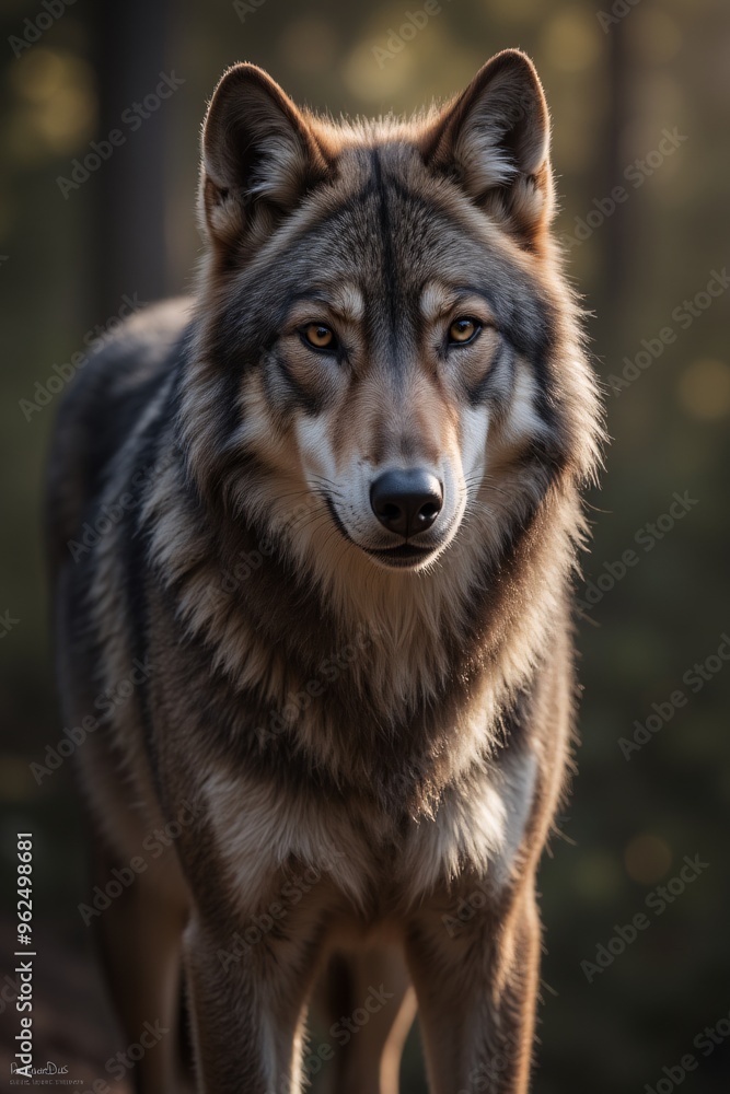 Fototapeta premium wolf, dog, animal, wild, mammal