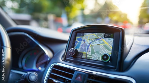 GPS Navigation System in a Car