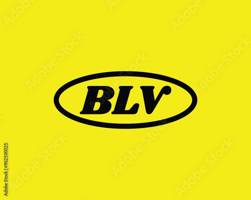 BLV Logo design vector template. BLV photo