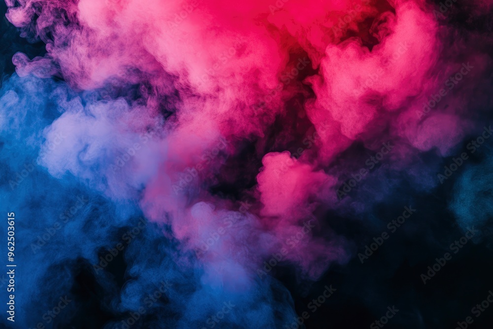 Attract Smoke on Black Background, Smoke, Dust Explosion on Black Background, Copy Space..., with generative ai Attract Smoke on Black Background, Smoke, Dust Explosion on Black Background, Copy Space..., with generative ai