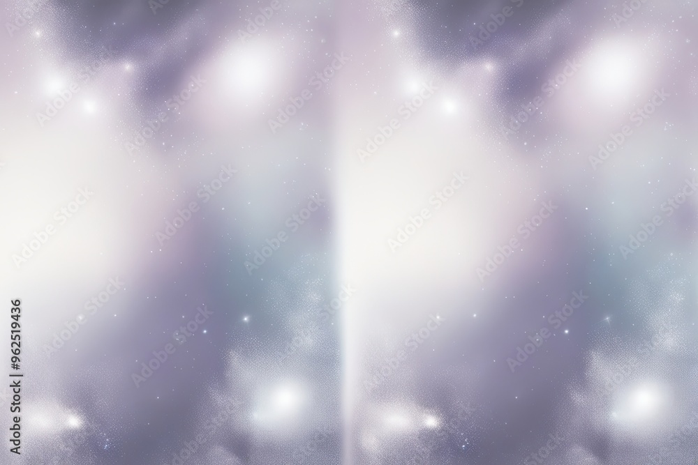 Fototapeta premium Ethereal Lavender and Dusty Blue Celestial Gradient Pattern with Shimmering Texture
