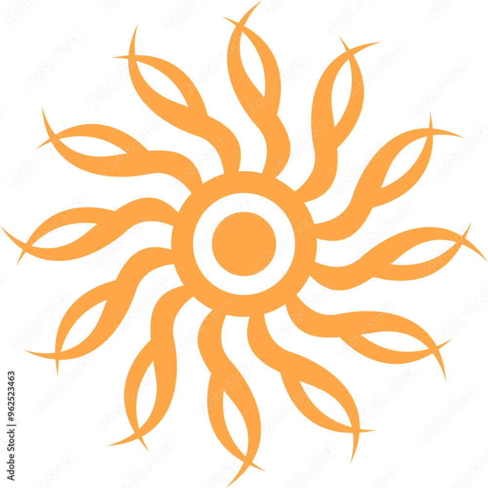 Tribal Tattoo Sun Vector Tribal Tattoo Sun Vector