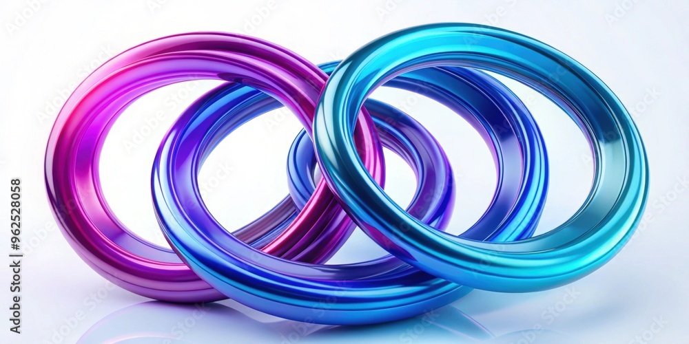 Abstract render of blue and purple colored rings, abstract,render, blue, purple, rings, circular, vibrant, vivid, geometric Abstract render of blue and purple colored rings, abstract,render, blue, purple, rings, circular, vibrant, vivid, geometric