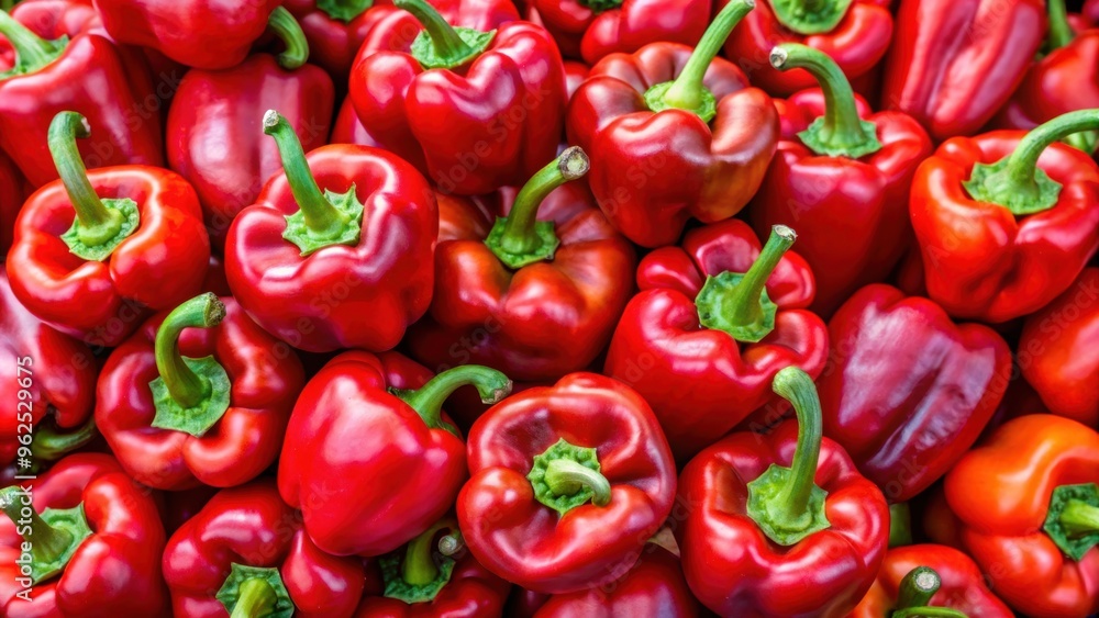 Vibrant, fresh red sweet peppers, vegetables, produce, colorful, farm-fresh, organic, healthy, ingredients, cooking, food Vibrant, fresh red sweet peppers, vegetables, produce, colorful, farm-fresh, organic, healthy, ingredients, cooking, food