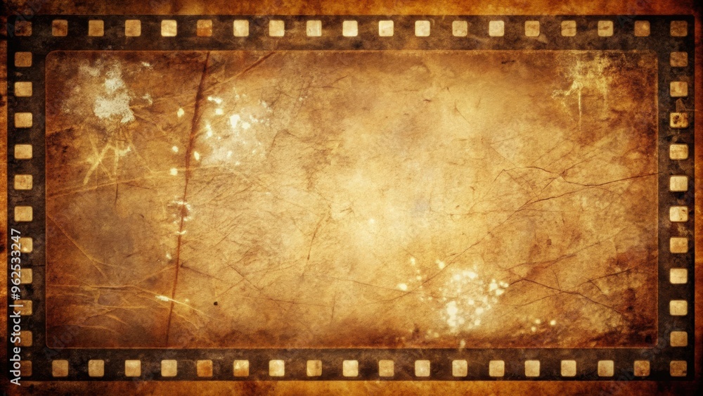 Obraz premium Grunge scratch or stain texture for retro or vintage video damage overlay effect , grunge, scratch, stain, texture, retro, vintage