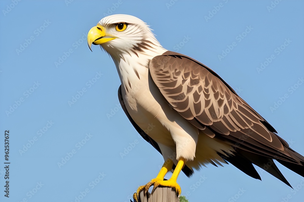 Naklejka premium Colorful Chula Kite Isolated on White Background