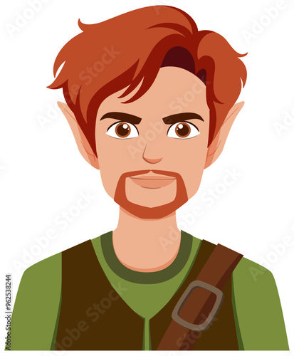 Fantasy Elf Character Portrait