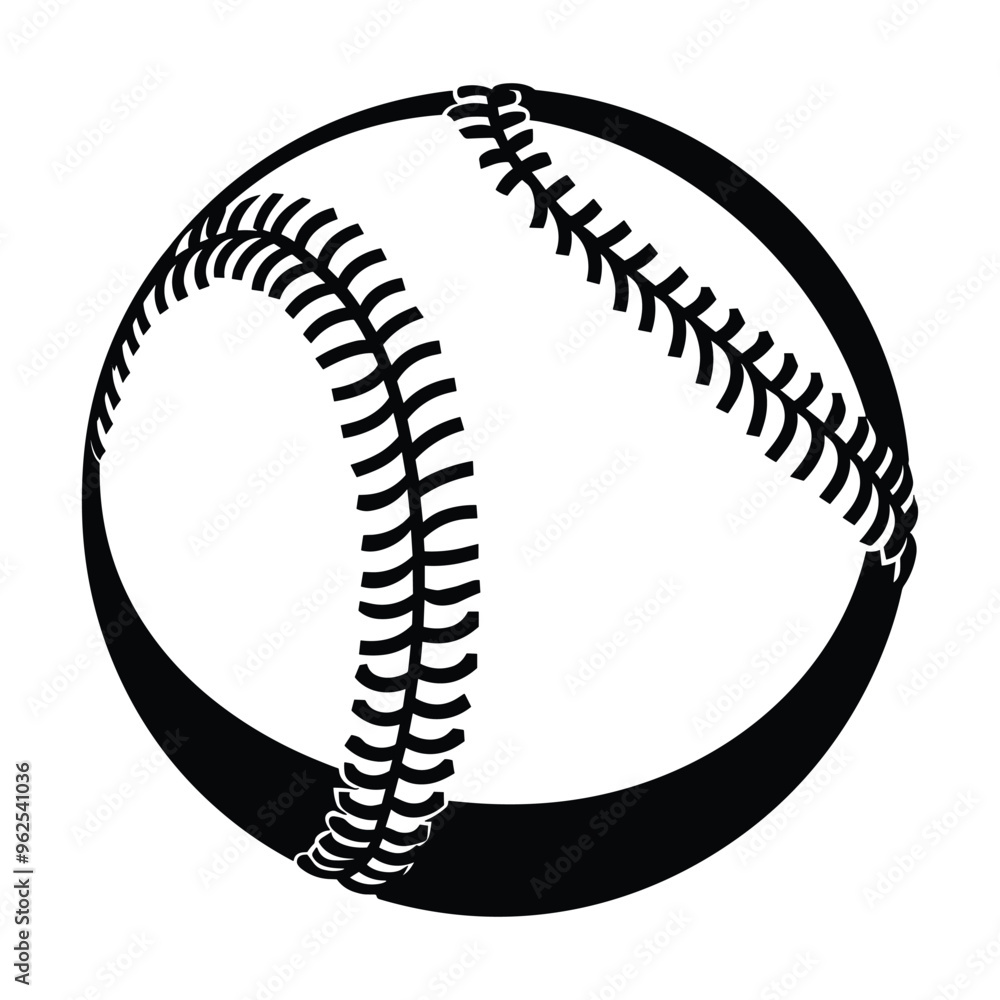 Baseball silhouette vector
Baseball silhouette vector