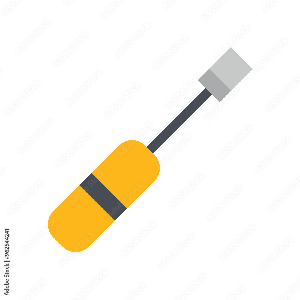 Screwdriver, labor and constructions Flat icon set Screwdriver, labor and constructions Flat icon set