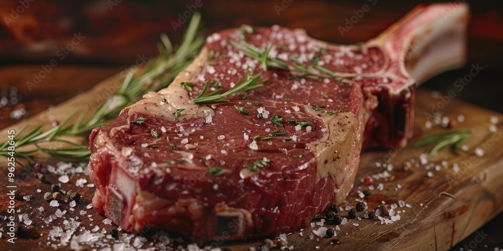 Delicious Tomahawk and Ribeye Steaks Delicious Tomahawk and Ribeye Steaks