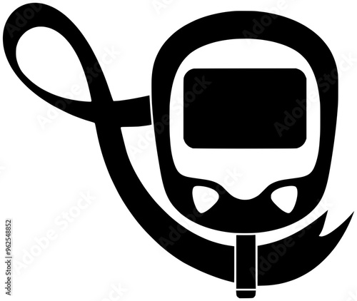 diabetes illustration health silhouette glucometer logo medical icon test outline glucose disease sugar diabetic illness insulin care medicine treatment shape and vector graphic background