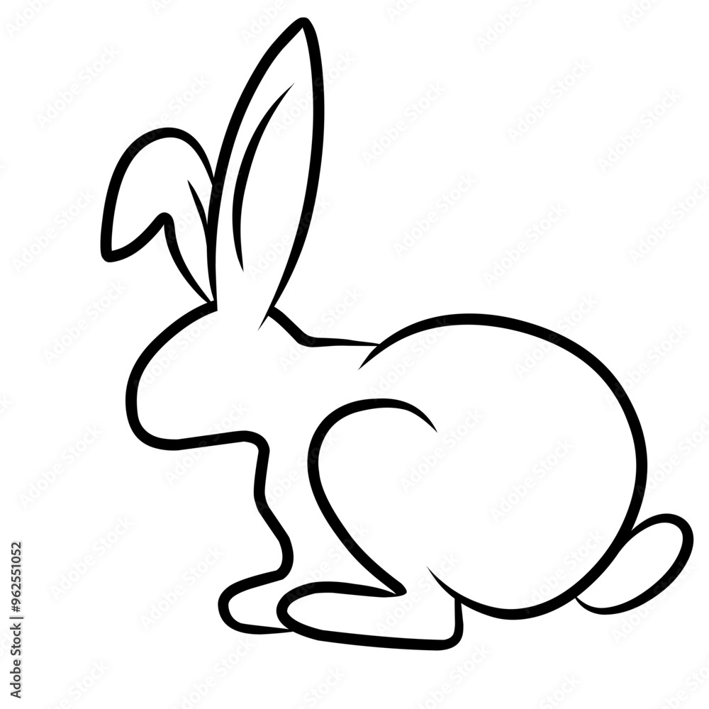 Rabbit Icon Vector Rabbit Icon Vector