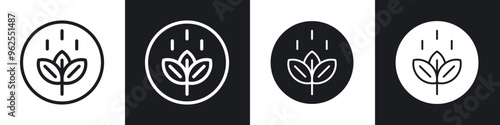 High fiber food line icon vector illustration set.