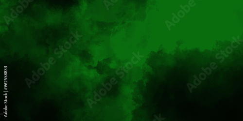 Dark abstract green stone concrete paper texture.  Seamless and abstract green grunge texture with green stains, Creative paint gradients, splashes and stains for presentation and cover. 