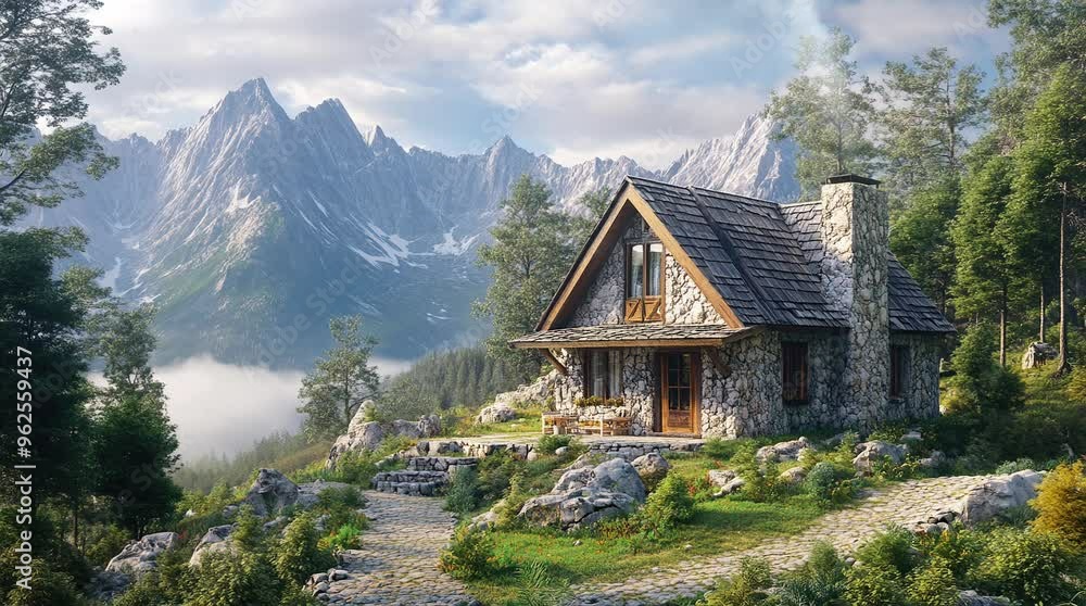 Fantasy block house located by a serene lake on a sunny day with bright, clear skies
seamless looping 4k time-lapse virtual video animation background. generated ai Fantasy block house located by a serene lake on a sunny day with bright, clear skies
seamless looping 4k time-lapse virtual video animation background. generated ai