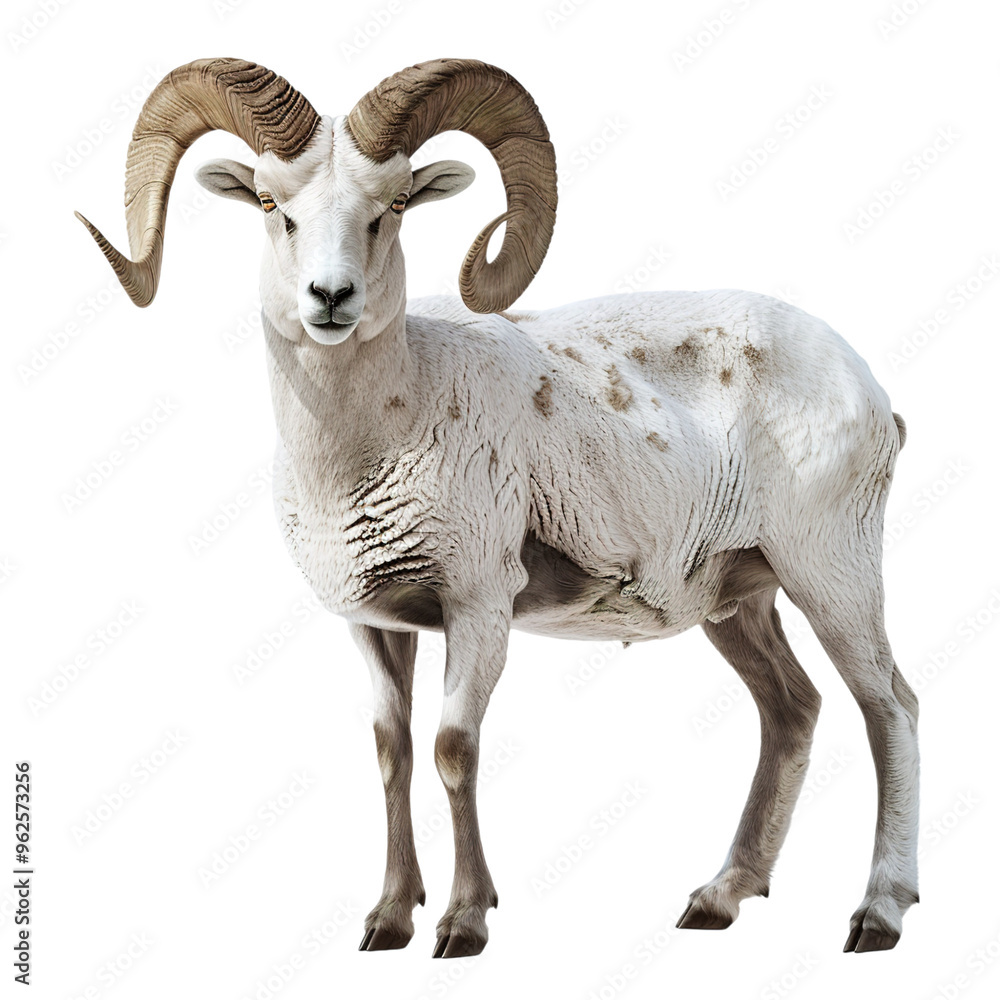 mountain goat isolated on white mountain goat isolated on white