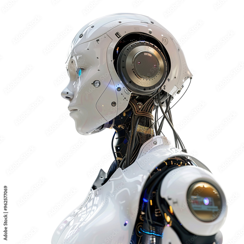 Fototapeta premium robot cyborg robot