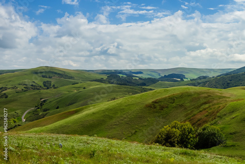 Hills Landscape Background