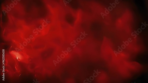 Red Smoke Background