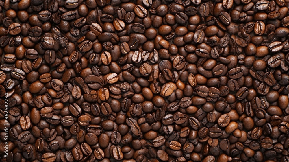 A close up of coffee beans with a lot of them in the foreground A close up of coffee beans with a lot of them in the foreground