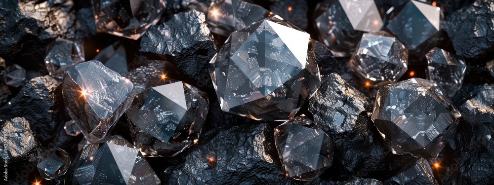 Diamond texture, quartz color, black stone Diamond texture, quartz color, black stone