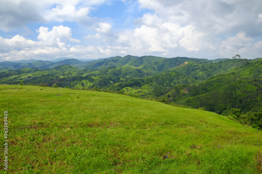 Fototapeta premium Hills Landscape Background