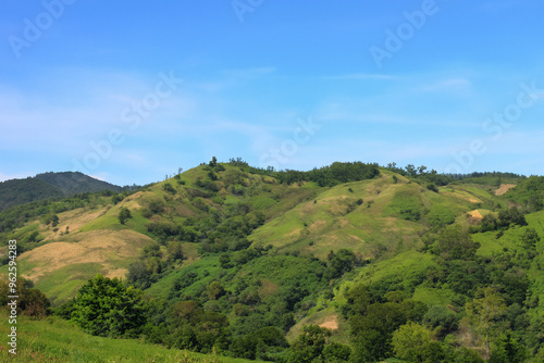 Hills Landscape Background