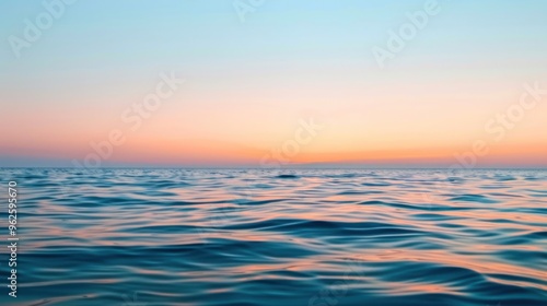 Serene Ocean Sunset