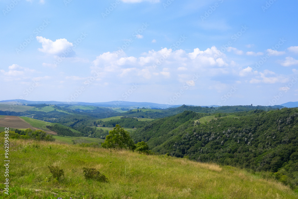 Fototapeta premium Hills Landscape Background