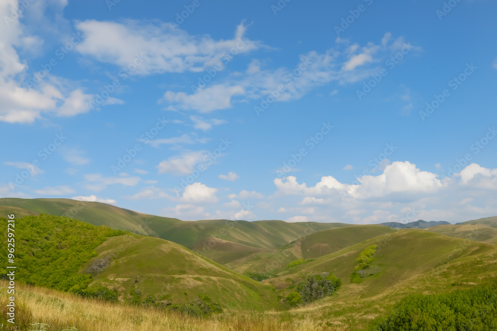 Fototapeta premium Hills Landscape Background