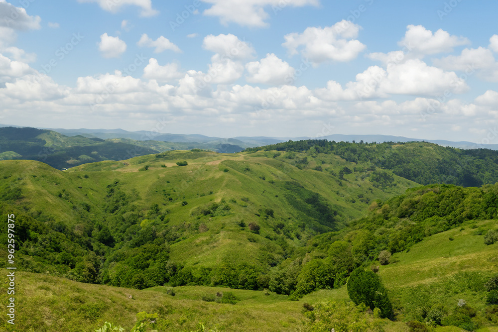 Obraz premium Hills Landscape Background