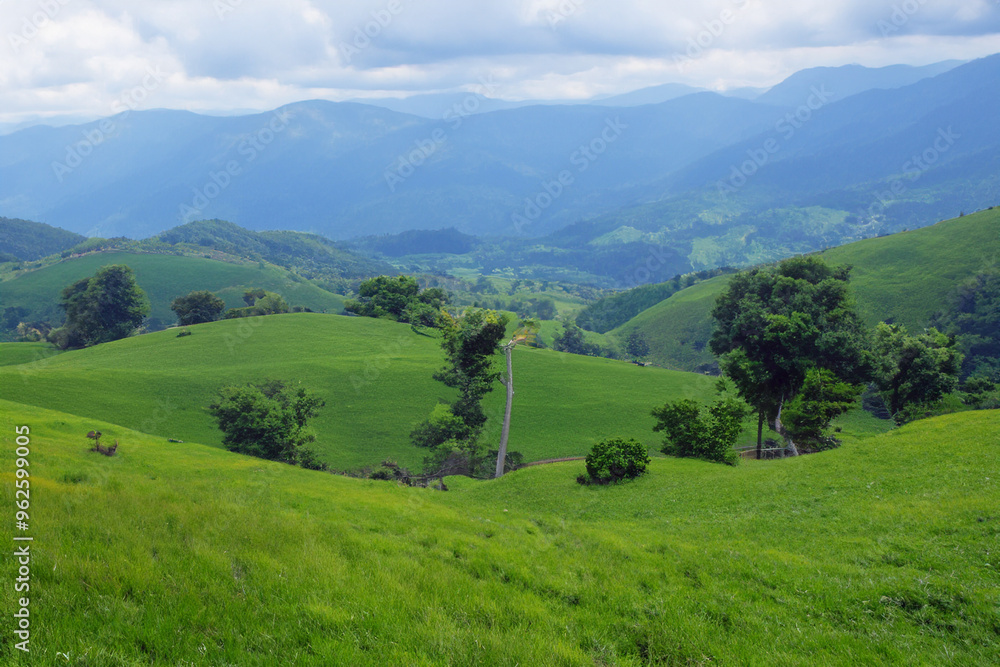 Hills Landscape Background Hills Landscape Background
