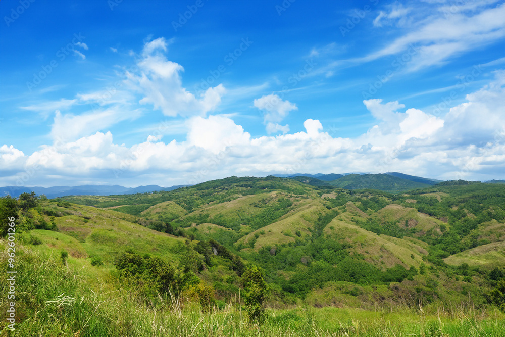 Fototapeta premium Hills Landscape Background