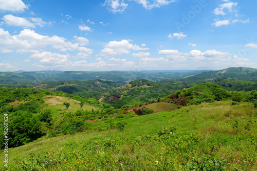 Hills Landscape Background