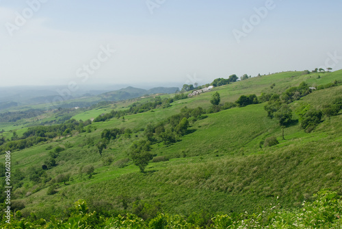 Hills Landscape Background